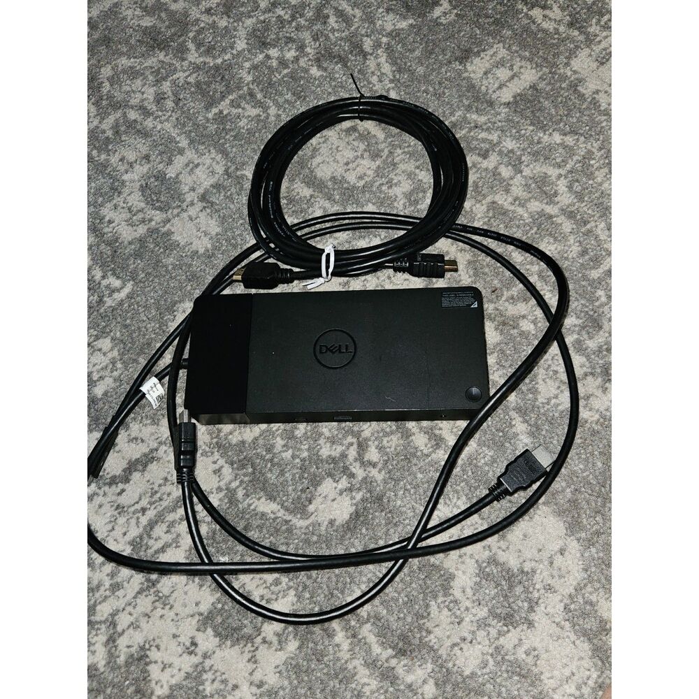 DELL Docking Station WD19 K20A001 Model K20A & Cables